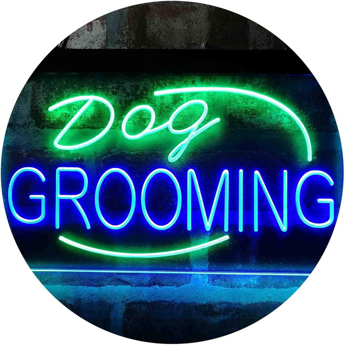Dog Grooming LED Light Sign - Way Up Gifts