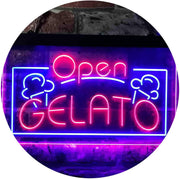 Open Gelato LED Light Sign - LED Gift Works