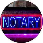 Notary LED Light Sign - LED Gift Works