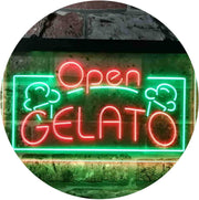 Open Gelato LED Light Sign - LED Gift Works