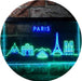 Paris City Skyline LED Light Sign - Way Up Gifts