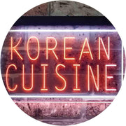 Korean Cuisine LED Light Sign - LED Gift Works
