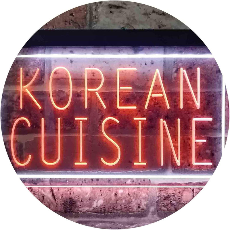 Korean Cuisine LED Light Sign - LED Gift Works