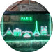 Paris City Skyline LED Light Sign - Way Up Gifts