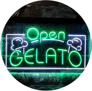 Open Gelato LED Light Sign - LED Gift Works