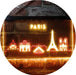 Paris City Skyline LED Light Sign - Way Up Gifts