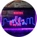 Boston City Skyline LED Light Sign - Way Up Gifts