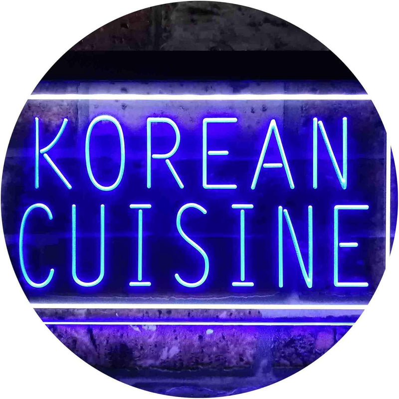 Korean Cuisine LED Light Sign - LED Gift Works