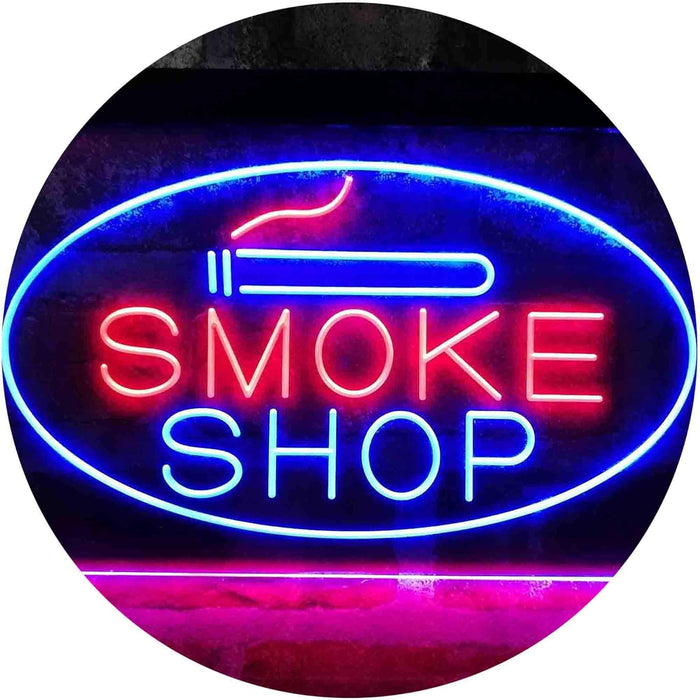 Smoke Shop LED Light Sign - Way Up Gifts