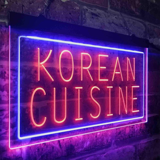 Korean Cuisine LED Light Sign - LED Gift Works
