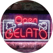 Open Gelato LED Light Sign - LED Gift Works