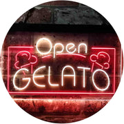 Open Gelato LED Light Sign - LED Gift Works