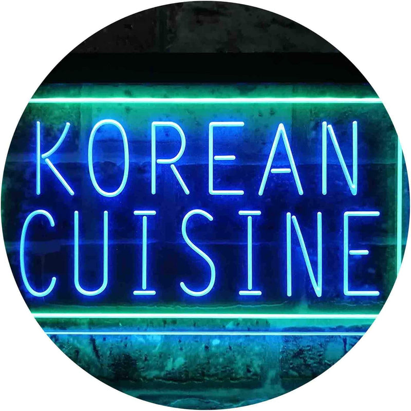 Korean Cuisine LED Light Sign - LED Gift Works