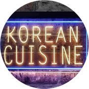 Korean Cuisine LED Light Sign - LED Gift Works