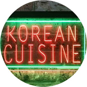 Korean Cuisine LED Light Sign - LED Gift Works