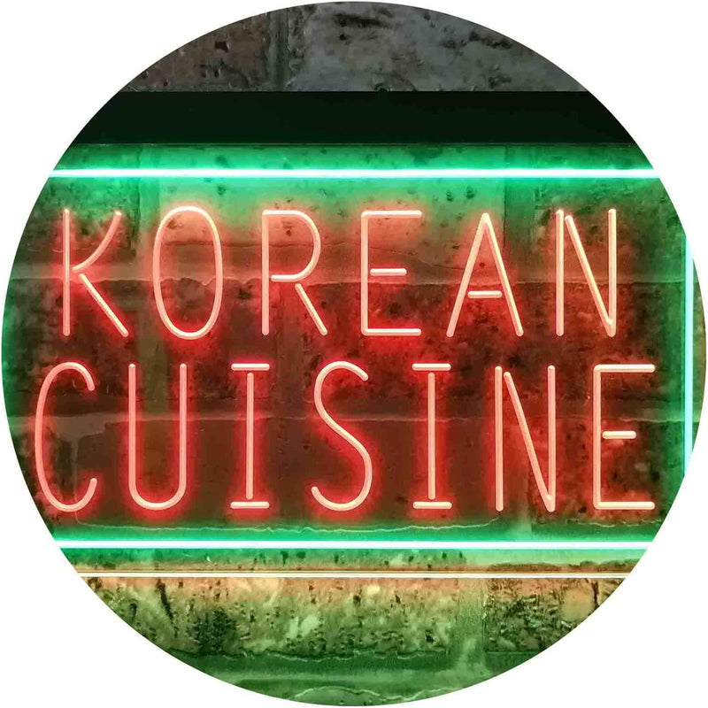 Korean Cuisine LED Light Sign - LED Gift Works