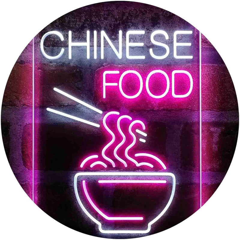 Chinese Food LED Light Sign - LED Gift Works