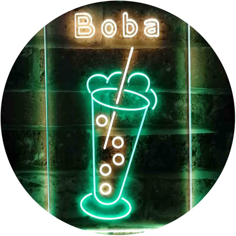 Boba Tea LED Light Sign - LED Gift Works