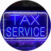 Tax Service LED Light Sign - LED Gift Works