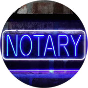 Notary LED Light Sign - LED Gift Works