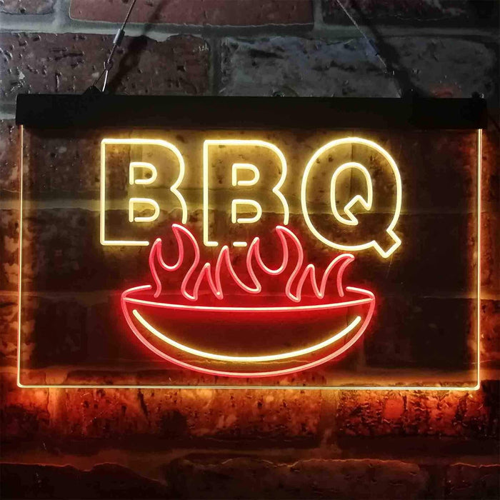 BBQ Fire Decoration LED Light Sign - Way Up Gifts