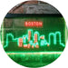 Boston City Skyline LED Light Sign - Way Up Gifts