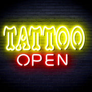 Tattoo Open Flex Silicone LED Sign (Neon-Style, LED Technology) - LED Gift Works
