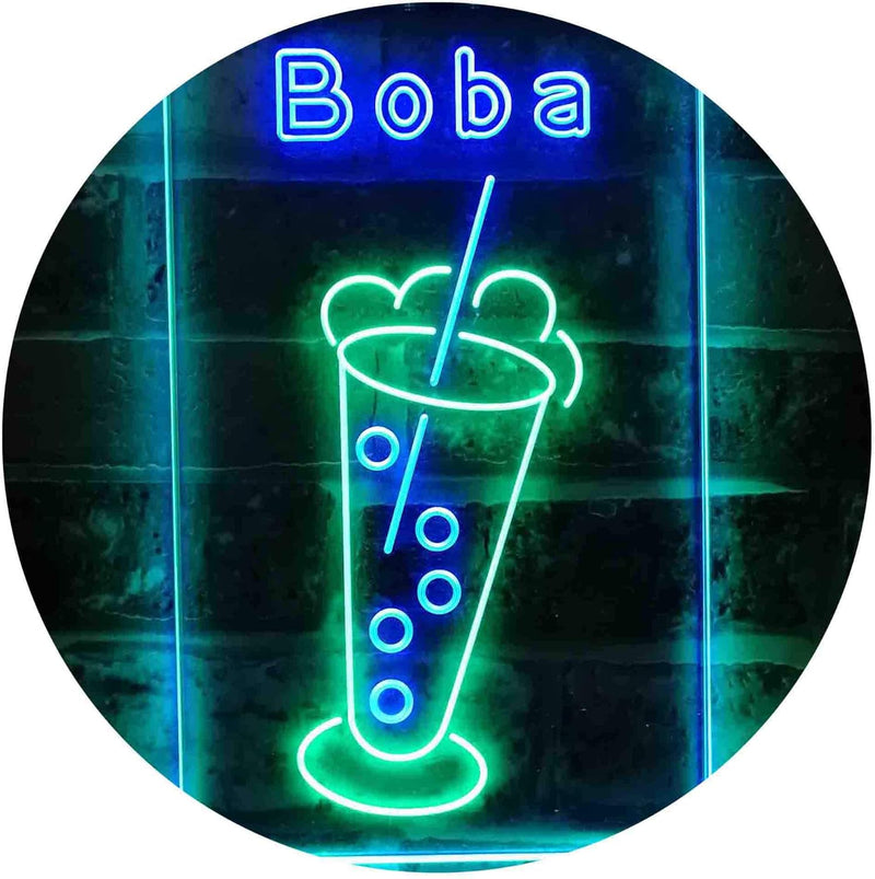 Boba Tea LED Light Sign - LED Gift Works