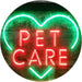 Pet Care Vet Grooming Heart LED Light Sign - Way Up Gifts