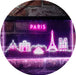 Paris City Skyline LED Light Sign - Way Up Gifts