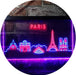 Paris City Skyline LED Light Sign - Way Up Gifts