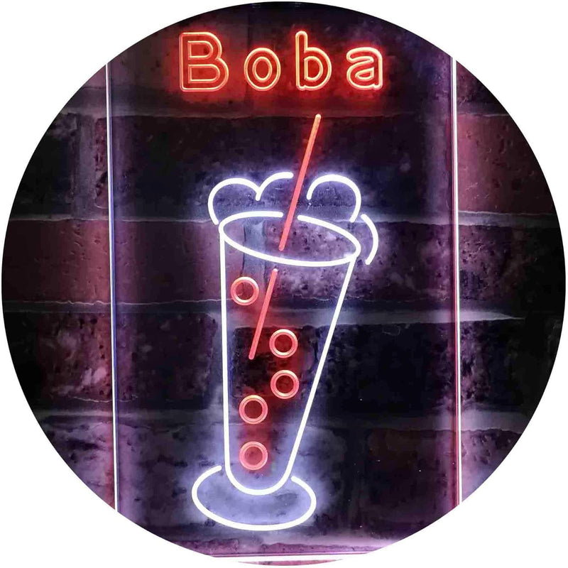 Boba Tea LED Light Sign - LED Gift Works