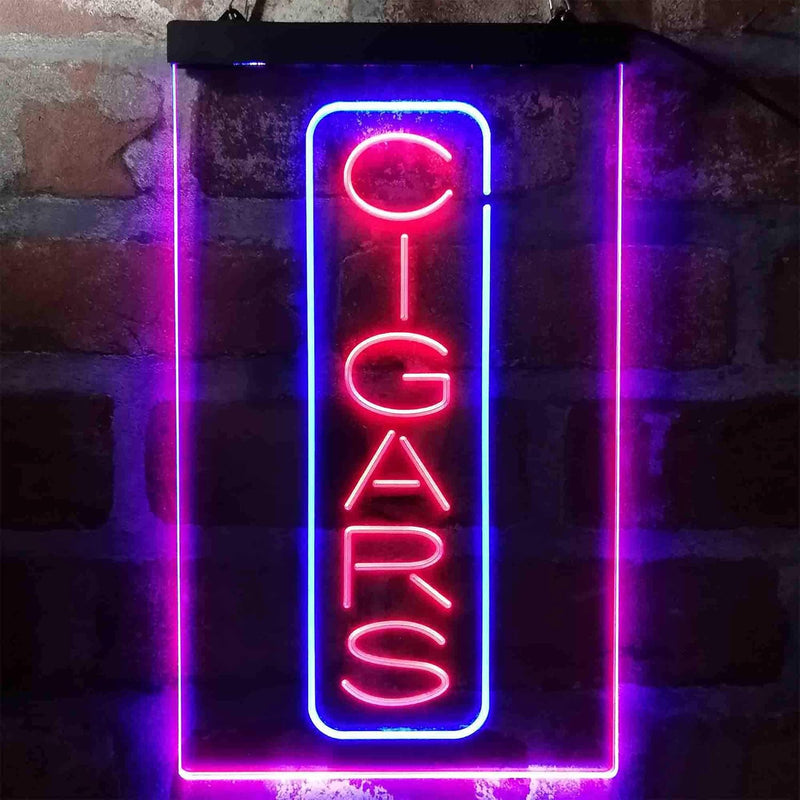 Vertical Cigars LED Light Sign - LED Gift Works