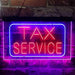 Tax Service LED Light Sign - Way Up Gifts