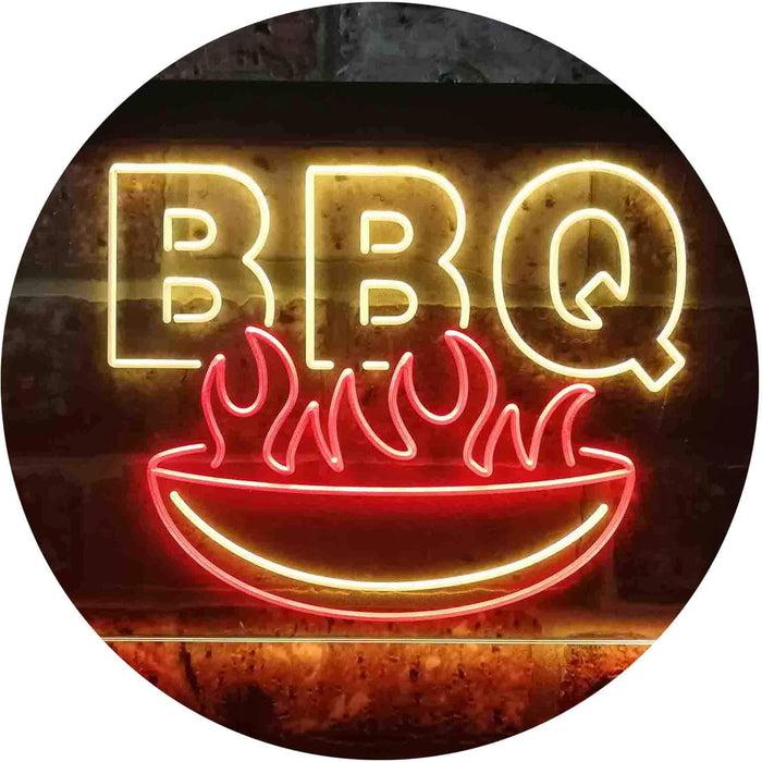 BBQ Fire Decoration LED Light Sign - Way Up Gifts