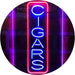 Vertical Cigars LED Light Sign - Way Up Gifts