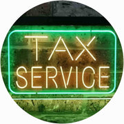 Tax Service LED Light Sign - LED Gift Works