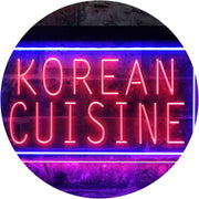 Korean Cuisine LED Light Sign - LED Gift Works