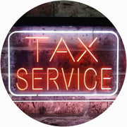 Tax Service LED Light Sign - LED Gift Works