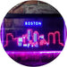 Boston City Skyline LED Light Sign - Way Up Gifts