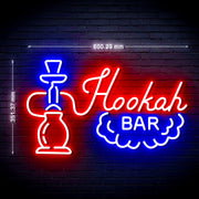 Hookah Bar Ultra-Bright LED Sign with Remote (Neon-Style, LED Technology) - LED Gift Works