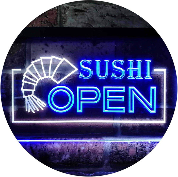 Sushi Open LED Light Sign - Way Up Gifts