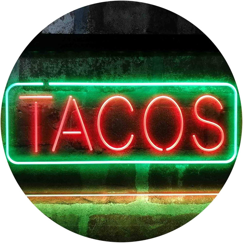 Tacos LED Light Sign - LED Gift Works