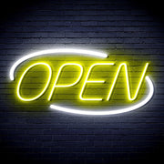 Open Sign | Flex Silicone Neon-Style LED Business Window Sign - LED Gift Works