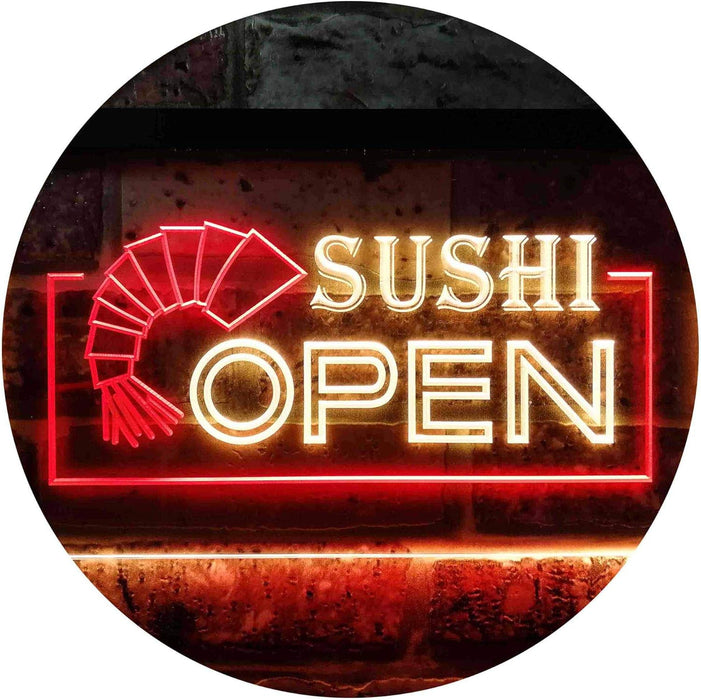 Sushi Open LED Light Sign - Way Up Gifts