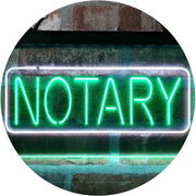 Notary LED Light Sign - LED Gift Works