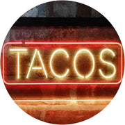 Tacos LED Light Sign - LED Gift Works