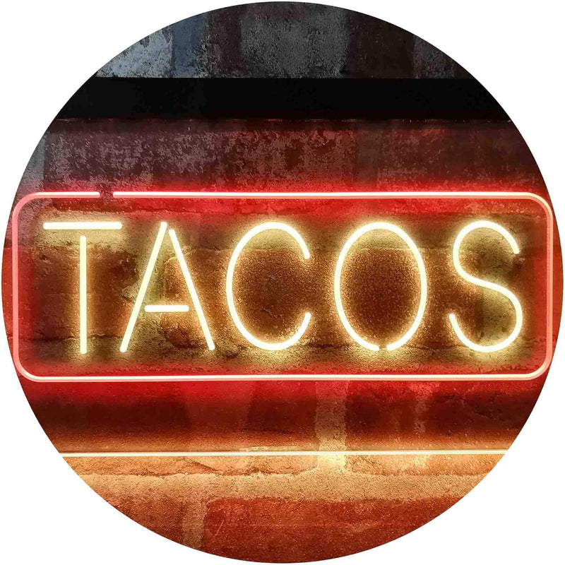 Tacos LED Light Sign - LED Gift Works