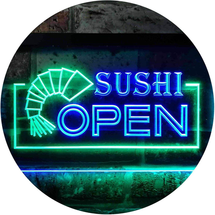 Sushi Open LED Light Sign - Way Up Gifts