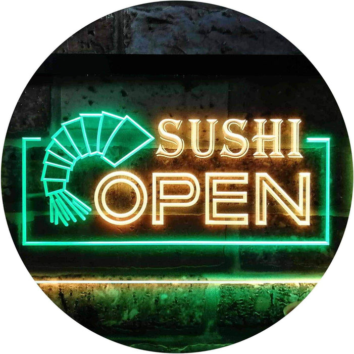 Sushi Open LED Light Sign - Way Up Gifts